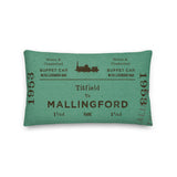 Tickets Please! Titfield to Mallingford cushion