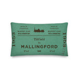 Tickets Please! Titfield to Mallingford cushion