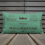 Tickets Please! Titfield to Mallingford cushion