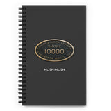 Hush-Hush spiral notepad