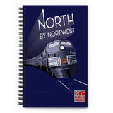 North by Northwest, 20th Century Liimited spiral notepad